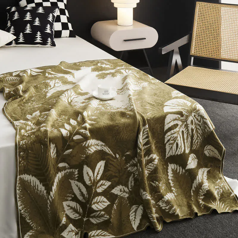 Jacquard-Retro-Multifunktionsdecke