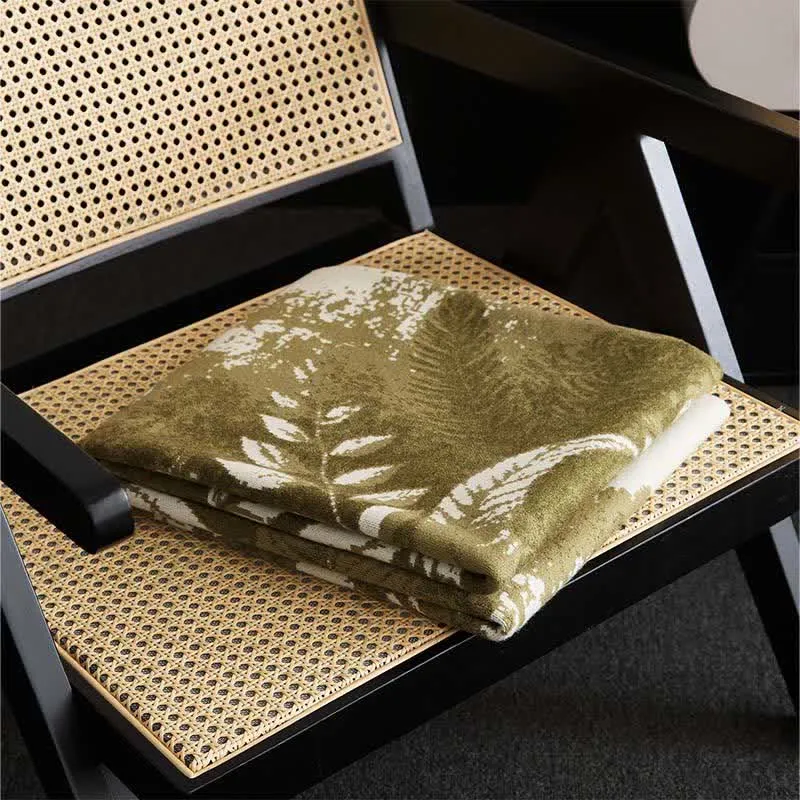 Jacquard-Retro-Multifunktionsdecke