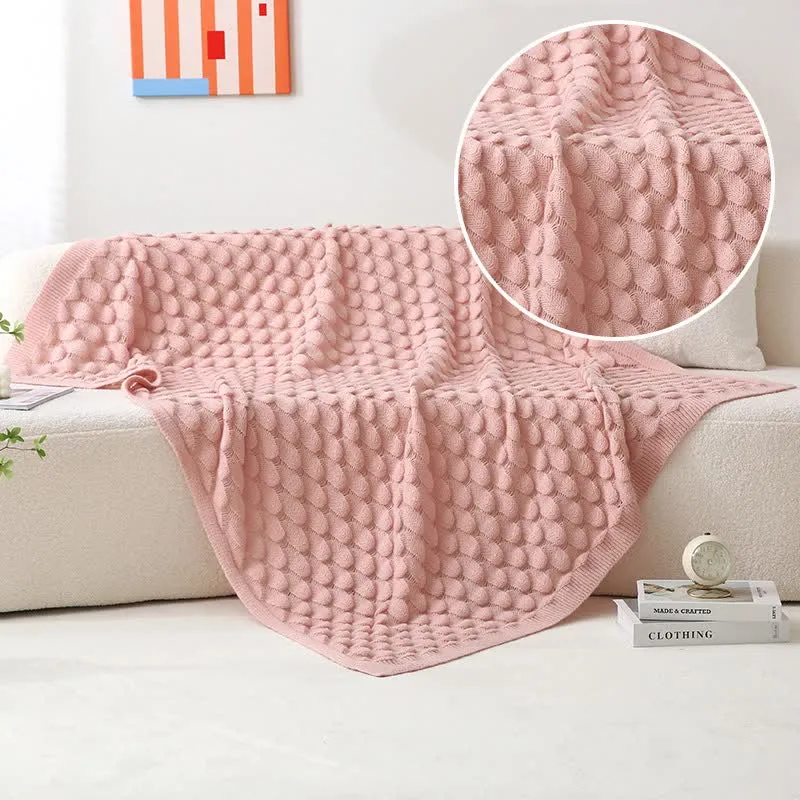 Ownkoti Strickdecke mit fester Struktur
