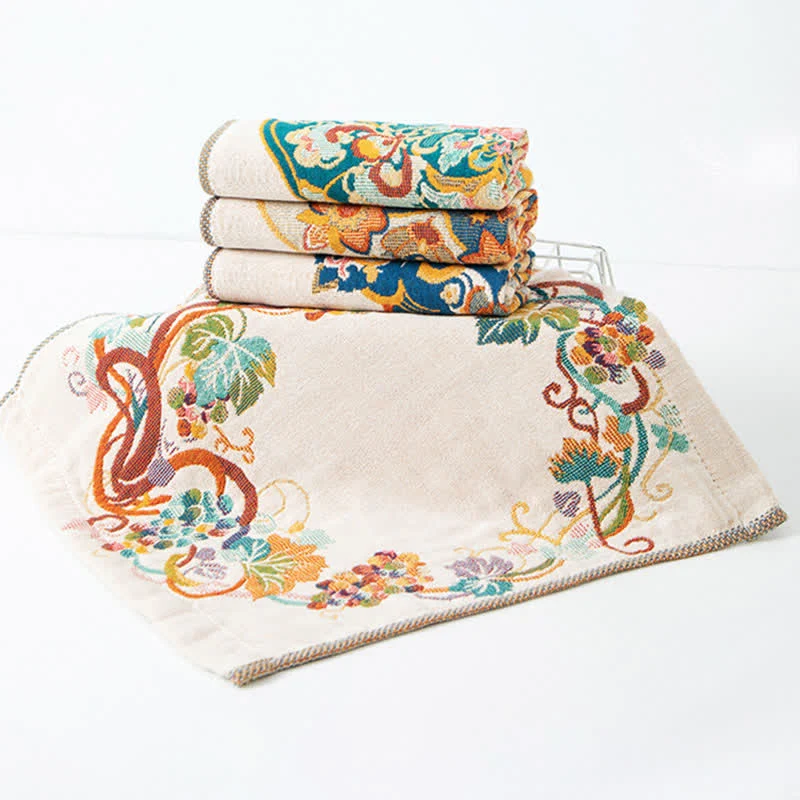 Saugfähiges Küchentuch aus Baumwollgaze im Vintage-Stil