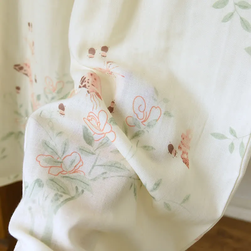 Rustikales Pyjama-Set aus Bambusfaser