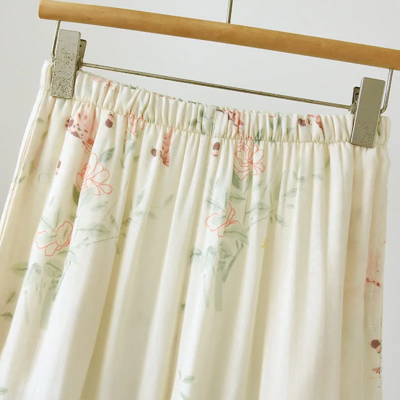 Rustikales Pyjama-Set aus Bambusfaser