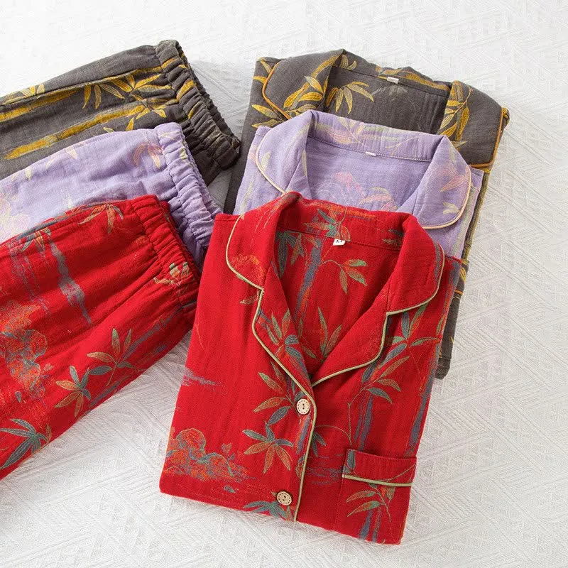 Ownkoti Partner-Loungewear aus Baumwollgaze und Bambus