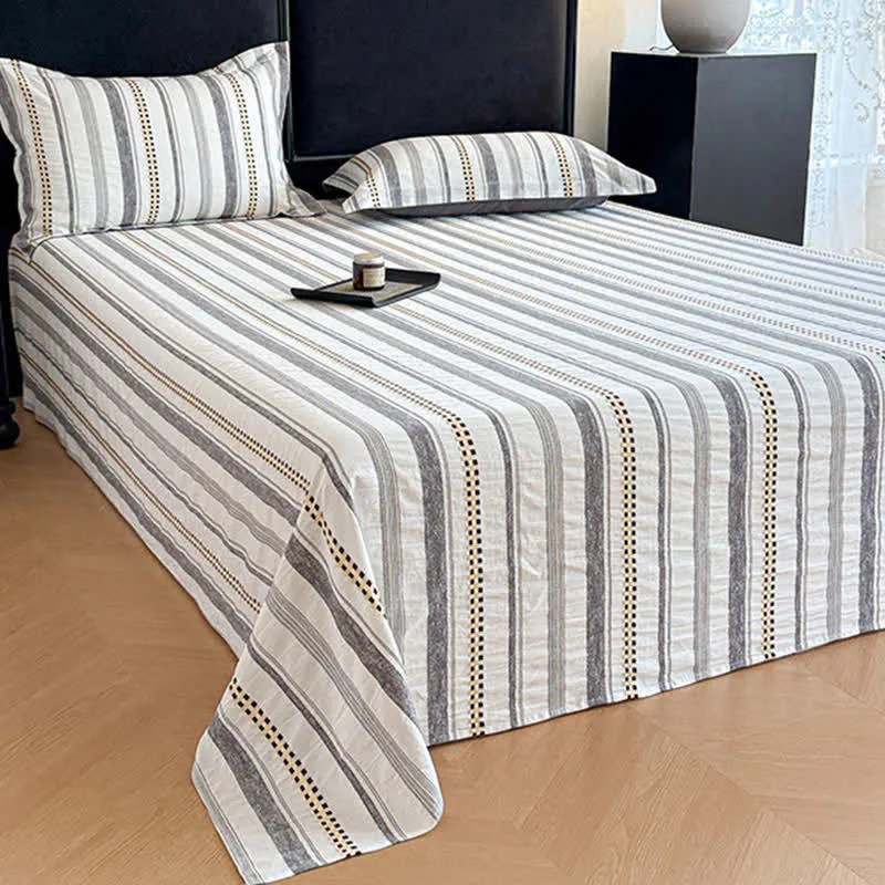 Tagesdecke aus reiner Baumwolle mit Jacquardmuster