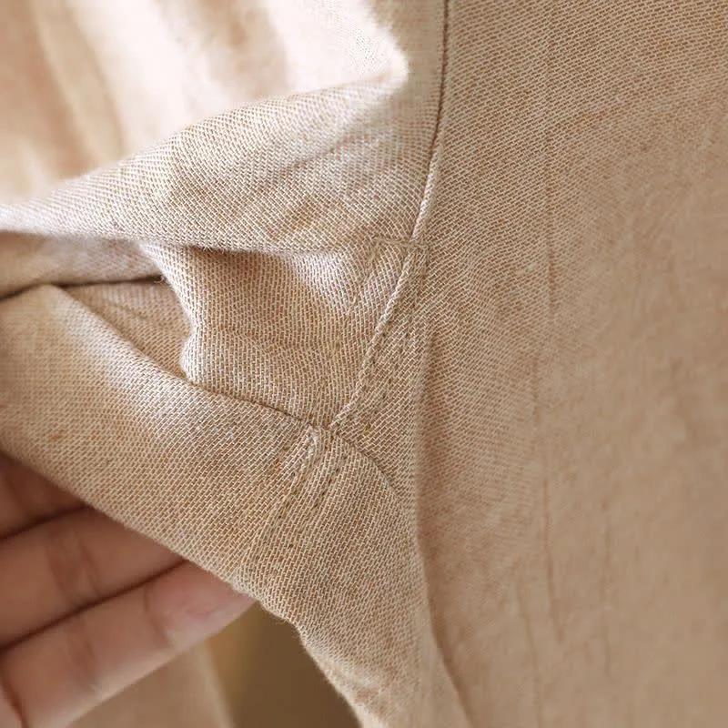 Passende Loungehose aus Baumwollleinen für Paare