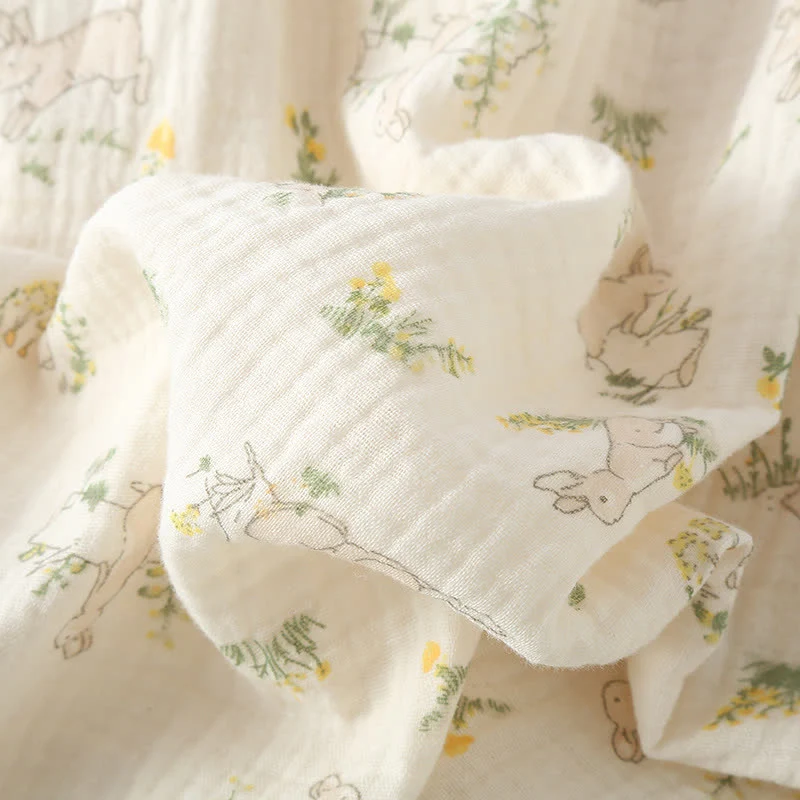 Rustic Bunny – Camisole-Pyjama aus Baumwolle mit Rüschen