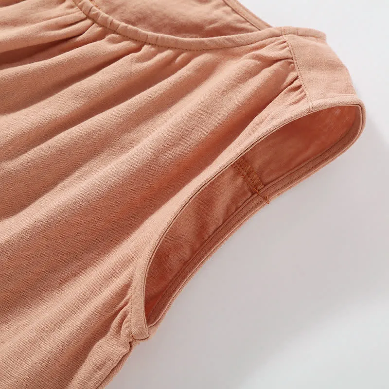 Elegantes Loungewear-Set aus doppellagiger Baumwollgaze mit Blumenmuster