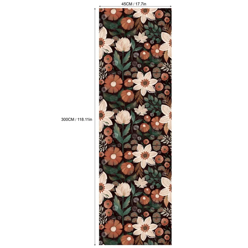 Abnehmbare DIY Boho Blumendekortapete