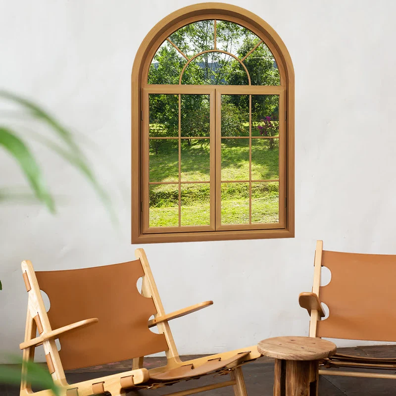 Selbstklebende Wandaufkleber mit 3D-Fensterlandschaft
