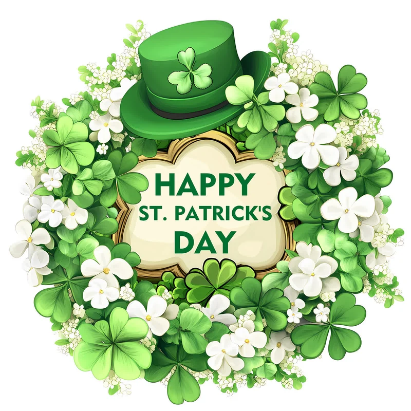 Wandtattoo Happy St. Patrick's Day Party