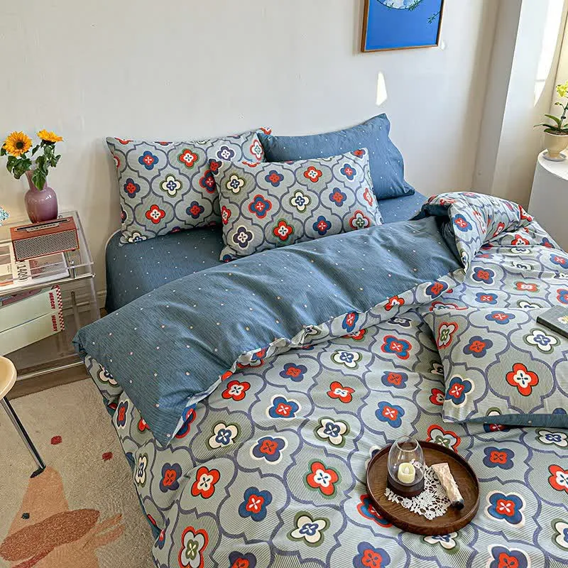 Atmungsaktive Bettwäsche aus reiner Baumwolle im Bohemian-Stil