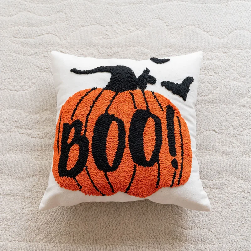 Moderner Halloween-Kissenbezug