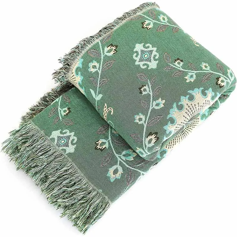 Ownkoti Retro Sofabezug Baumwolle Sofadecke