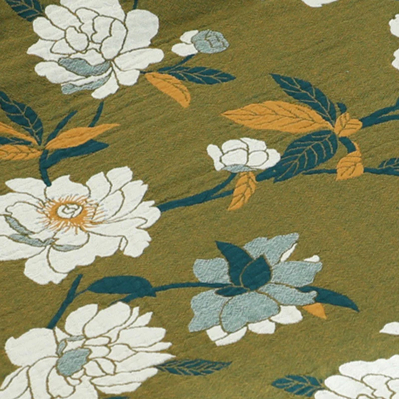 Wendedecke mit Baumwollblumenmuster für Sofabezug