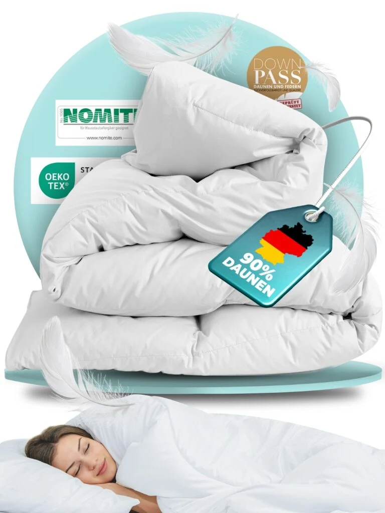 Daunendecke – 90% Daune, Winterdecke