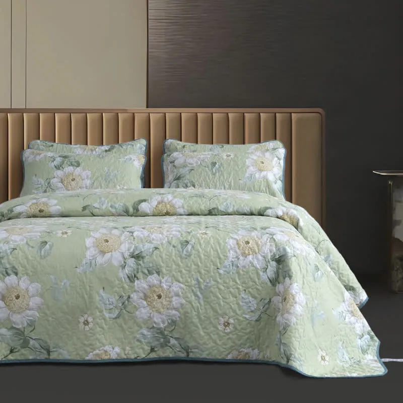 Refresh Gestepptes Bettwäscheset mit Blumenmuster (3-teilig)