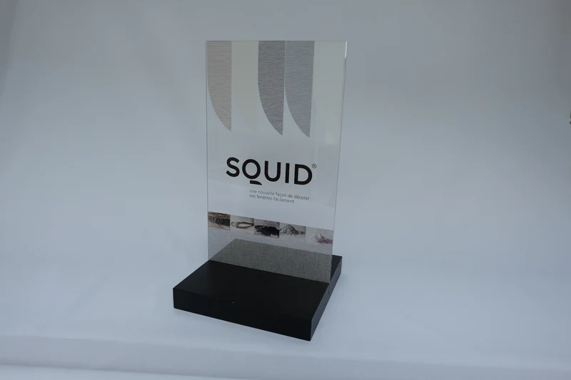 Retail store display - transparent