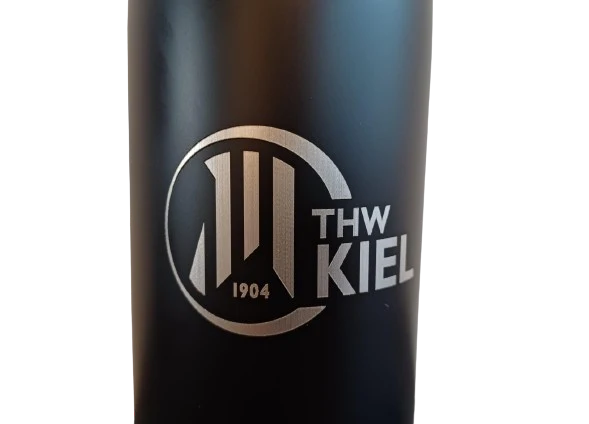 Trinkflasche Edelstahl 790ml schwarz