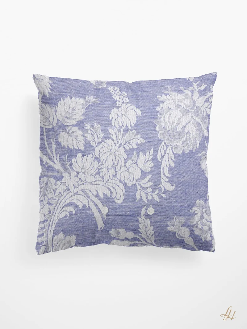 Damast Kissenbezug Chrysantheme