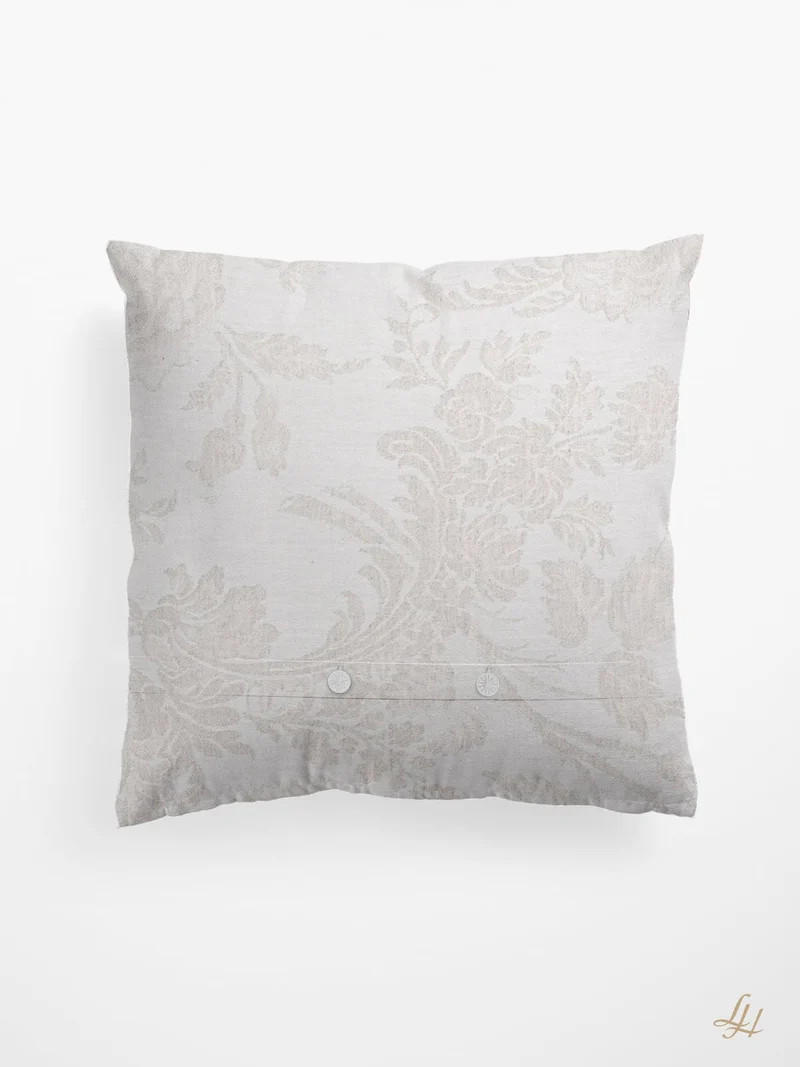 Damast Kissenbezug Chrysantheme