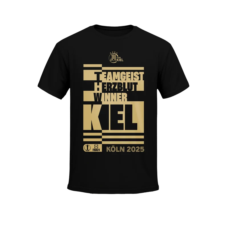 Winnershirt DHB Pokal Final4 2025 - THW Kiel Black