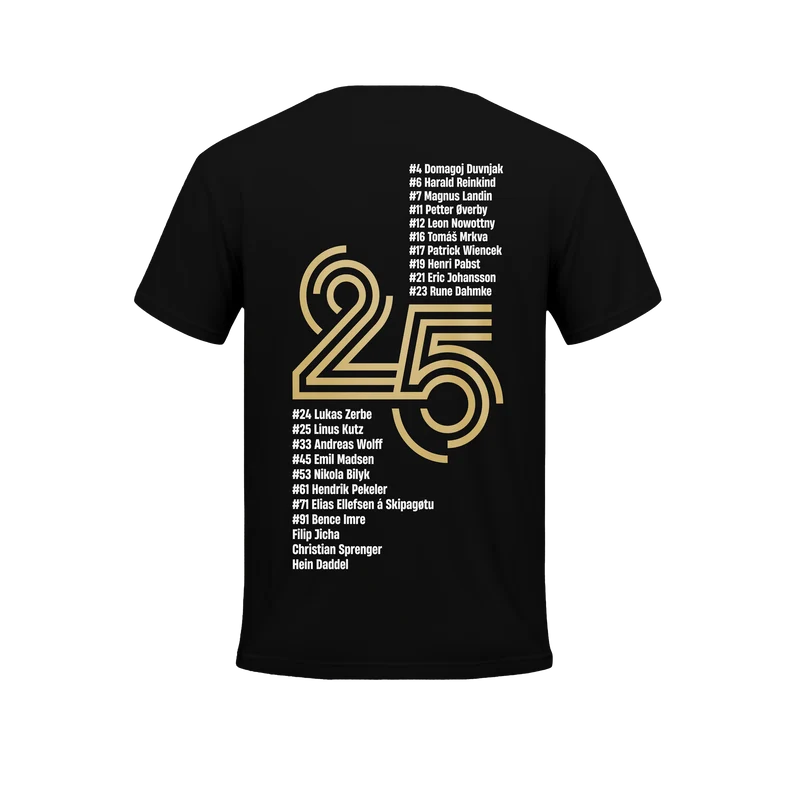 Winnershirt DHB Pokal Final4 2025 - THW Kiel Black