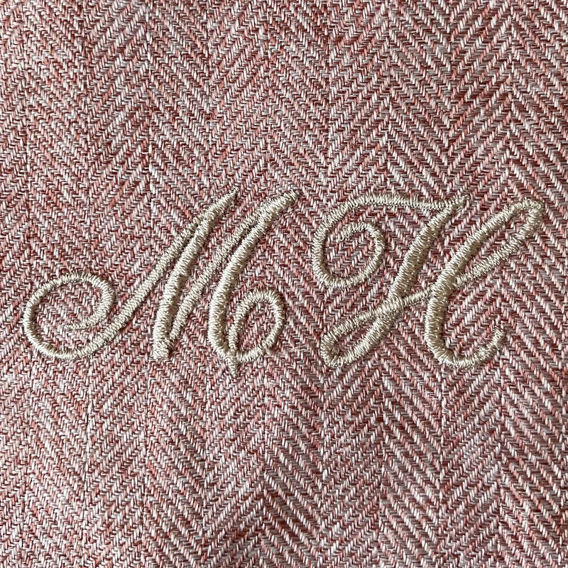 Kissenbezug HERRINGBONE | Rose