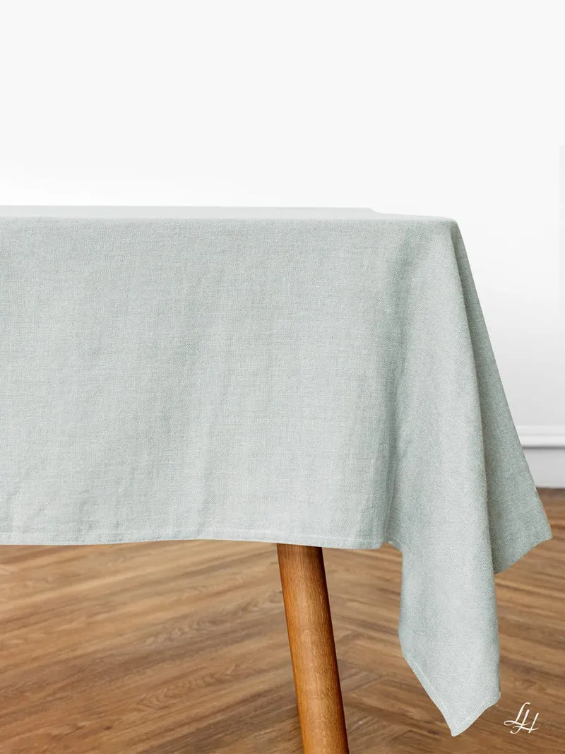 Leinen Tischdecke Uni fein Farbig