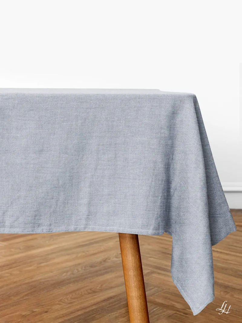 Leinen Tischdecke Köper