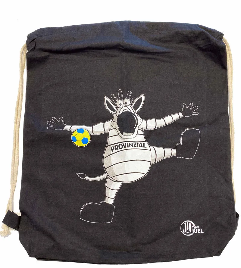 Turnbeutel Hein Daddel Parade schwarz
