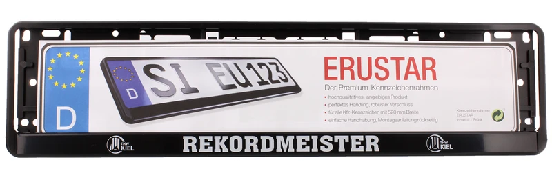 Kennzeichenverstärker "REKORDMEISTER"