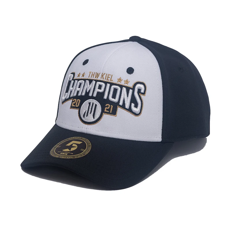 Cap "CHAMPIONS" schwarz-weiß