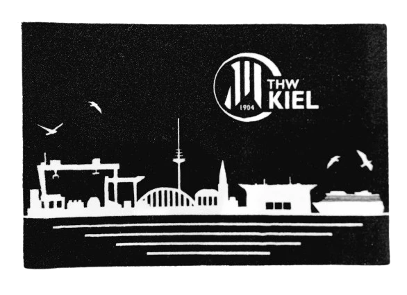 Fußmatte Skyline