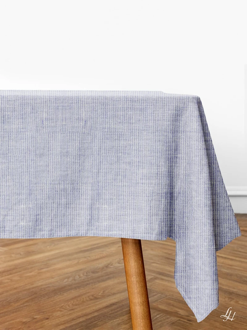Leinen Tischdecke Nadelstreifen "Linnea"