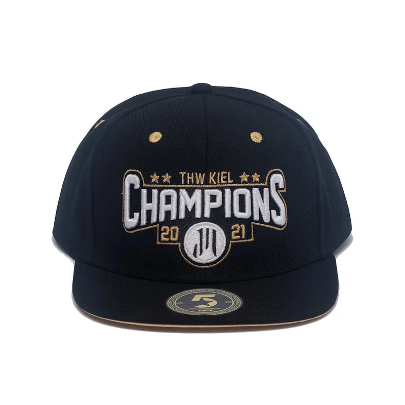 Snapback Cap "CHAMPIONS" schwarz