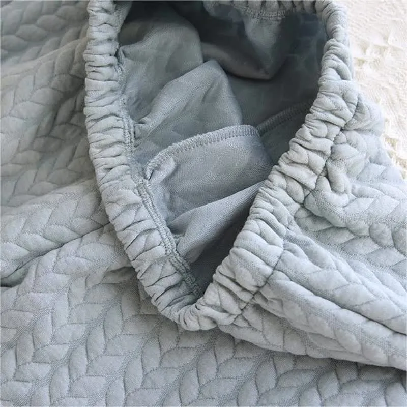 Einfaches Pyjama-Set aus Air Cotton mit Rundhalsausschnitt
