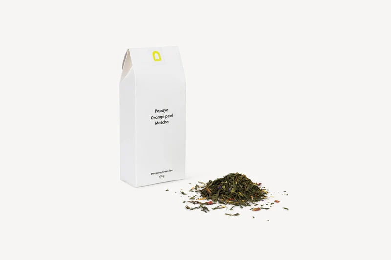 Awake Tea - Papaya, Orange Peel, Matcha