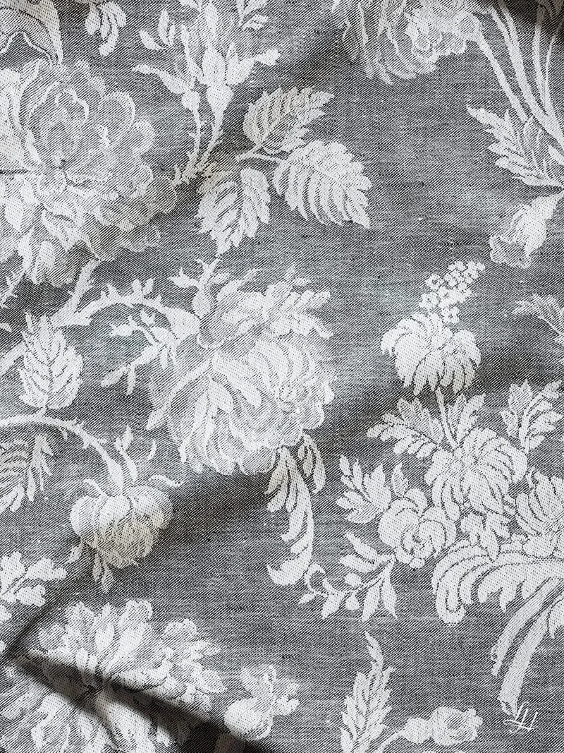 Damast Bettbezug Chrysantheme