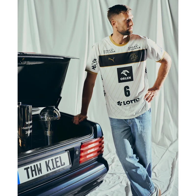THW Kiel 25-26 Euro Home Jersey PUMA White