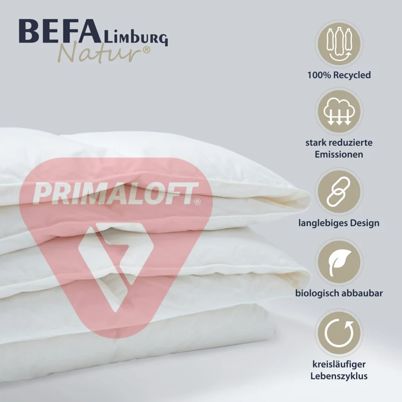 Primaloft Bio Bettdecke, 100% Primaloft Bio - Sommerdecke