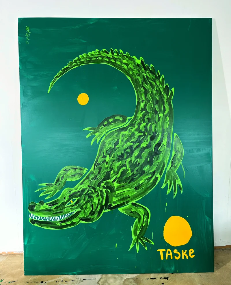 Taske - 200x150 cm 🐊