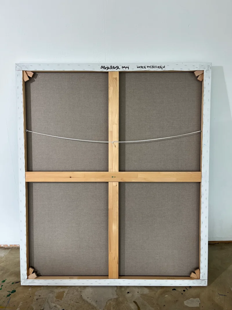 Under overfladen 140x120 cm
