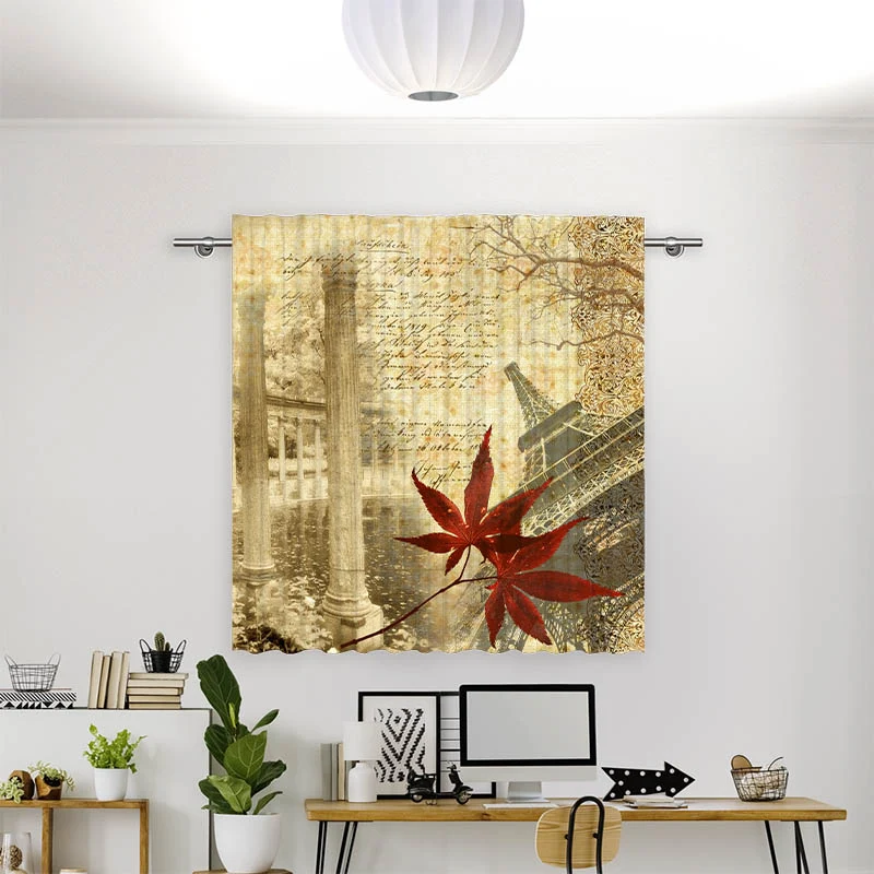Vorhang Motiv "Paris Vintage Memories"