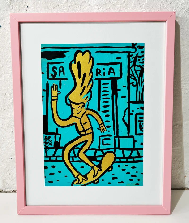 Marselisborg Alle - 41x32 cm