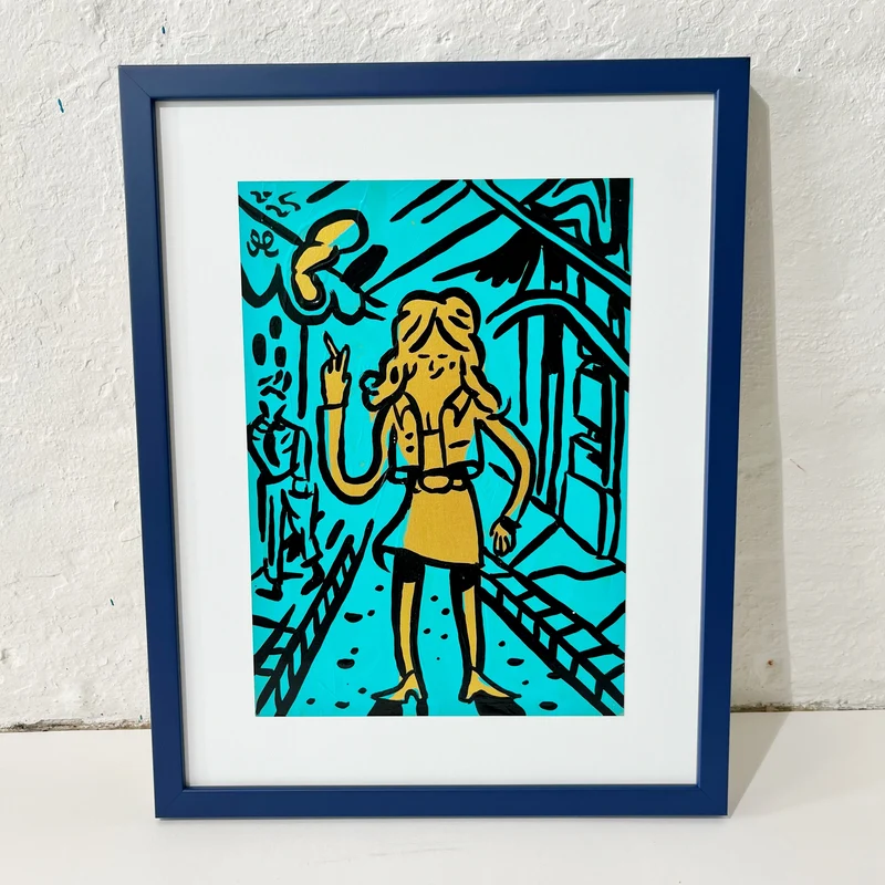 Kronprinsessegade - 41x32 cm