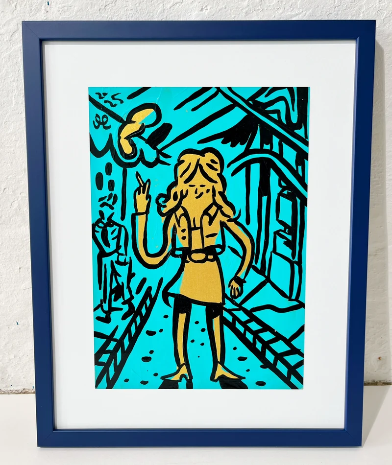 Kronprinsessegade - 41x32 cm