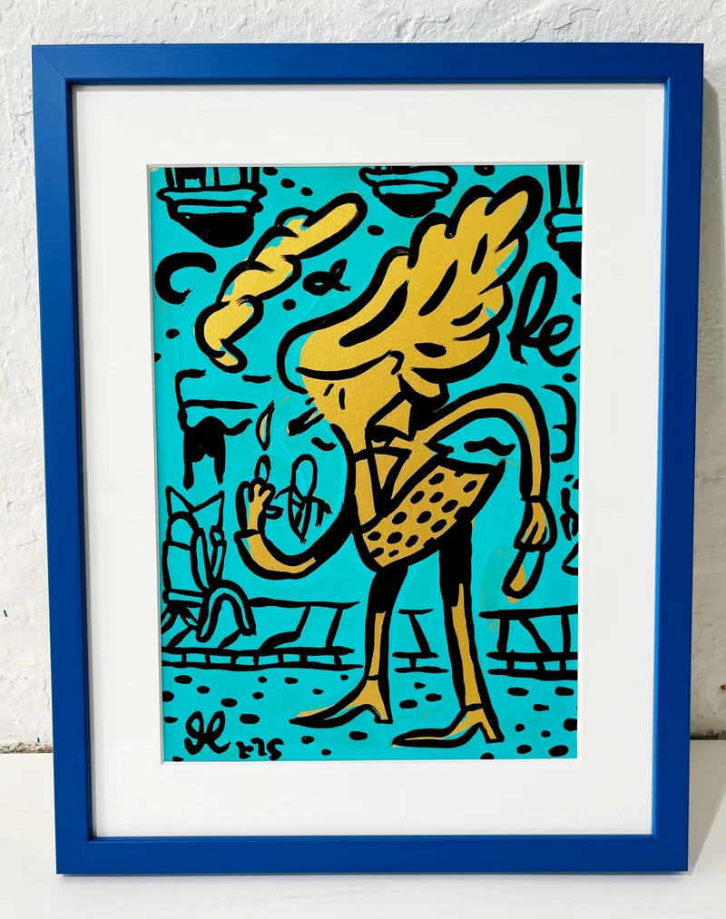 Nansensgade - 39x31 cm 💛