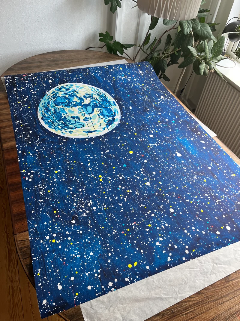 Meget populær: Tennessee Moon - 160x110 cm 🌗