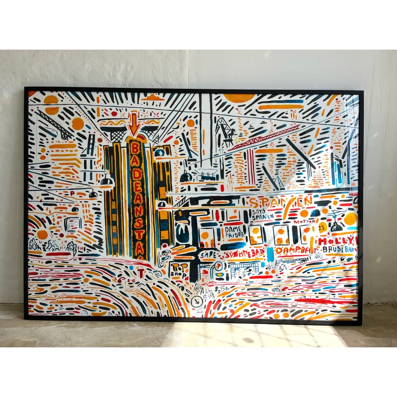 Spanien Svømmehal - 110x160 cm 🏊‍♂️