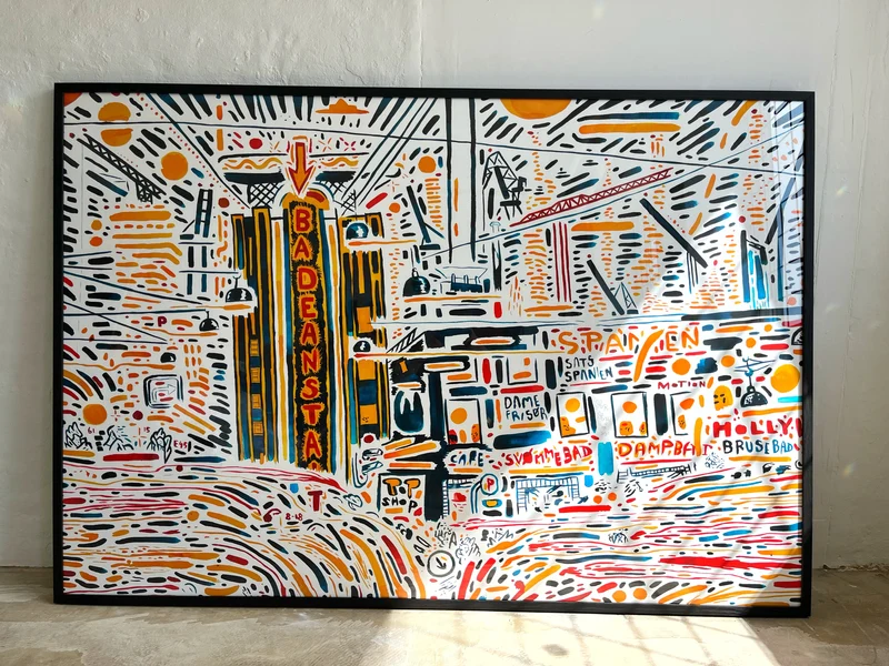 Spanien Svømmehal - 110x160 cm 🏊‍♂️